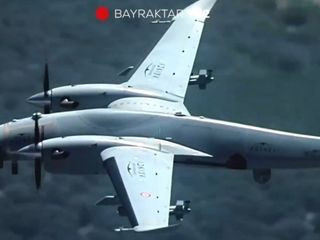 AKINCI TİHA'dan KEMANKEŞ füzesi ile hedefe tam isabet