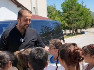 Çankırı'da babasının hayırseverliğini miras olarak yaşatıyor
