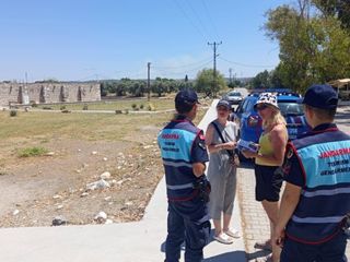 Aydın'da jandarma vatandaşları bilgilendirdi