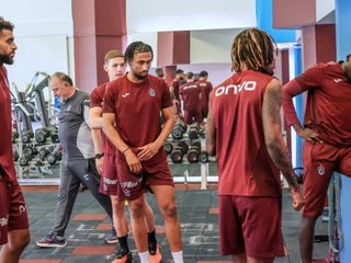 Trabzonspor'da günün ilk çalışması tamamlandı