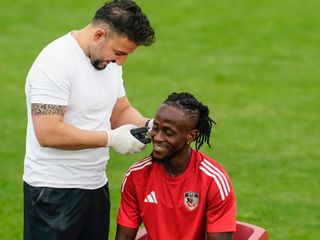 Gaziantep FK'lı oyuncular laktat testinden geçti