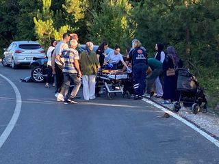 Kocaeli'de iki otomobil çarpıştı: 1 yaralı