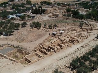Dara Antik Kenti’nde 1500 yıllık mozaik gün yüzüne çıkarıldı