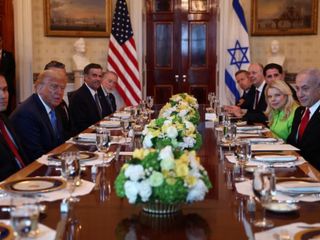 Trump ve Netanyahu Beyaz Saray’da bir araya geldi