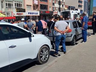 Yozgat'ta plakasız motosiklet kullanan ehliyetsiz sürücü, yayaya çarptı