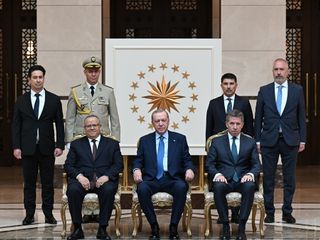 Cumhurbaşkanı Erdoğan, 4 ülkenin büyükelçisini kabul etti