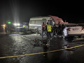 Ankara'da otomobil ile minibüs çarpıştı: 1 ölü