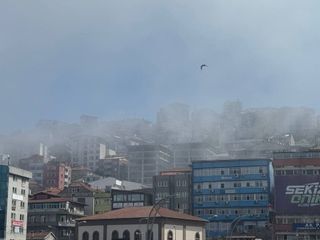 Zonguldak'ta soğuk hava etkili oluyor