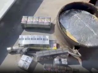 Adana'da operasyon: Akaryakıt tankerinde binlerce kaçak sigara ele geçirildi