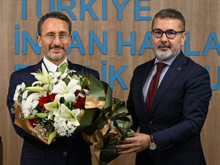 TİHEK Başkanlığına getirilen Fahrettin Altun için devir teslim töreni yapıldı