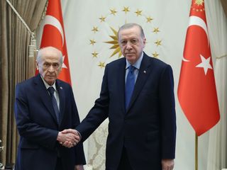 Cumhurbaşkanı Erdoğan Devlet Bahçeli ile görüştü