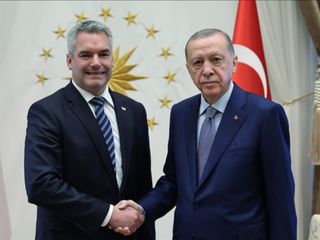 Cumhurbaşkanı Erdoğan, Avusturya Başbakanı Stocker ile görüştü