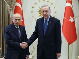 Cumhurbaşkanı Erdoğan ile Devlet Bahçeli görüştü