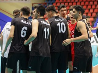 U19 Erkek Milli Voleybol Takımı Balkan Şampiyonası'nda yarı finalde