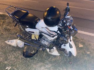 Samsun'da otomobil motosikletle çarpıştı: 1 yaralı