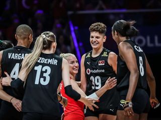 A Milli Kadın Voleybol Takımı, Milletler Ligi'nde yarın Sırbistan ile karşılaşacak