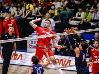 A Milli Erkek Voleybol Takımı, ABD'ye yenildi