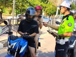 Manisa'da motosiklet denetimlerinde 3 milyon 175 bin lira ceza kesildi