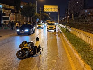 Adana'da otomobille çarpışan motosikletteki yolcu öldü