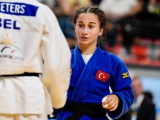 Milli judocu Yağmur Yılmaztürk'ten EYOF'ta gümüş madalya