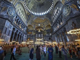 Ayasofya-i Kebir Camii yapay zekayla korunuyor