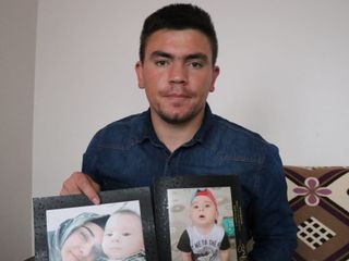 Kayseri'de şehit Bedirhan bebeğin babasını darbettiler