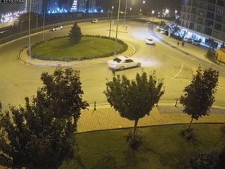 Konya'da drift yapan sürücüye 92 bin lira ceza