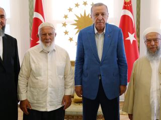 Cumhurbaşkanı Erdoğan, İsmailağa cemaatini kabul etti
