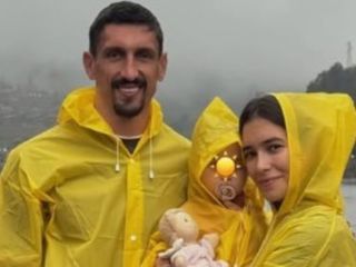 Trabzonsporlu Savic, ailesiyle Uzungöl'de