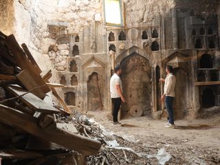 Nevşehir'de boşaltılan kömürlükte 600 yıllık tarih çıktı