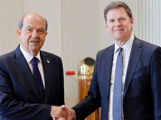 KKTC Cumhurbaşkanı Tatar: Kıbrıs'ta iki devletli çözüm konusunda ısrarcıyız