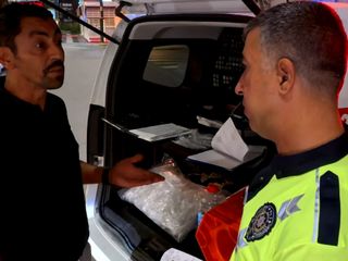 Aksaray'da direksiyon başında alkollü yakalanan sürücü cezadan kaçamadı