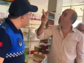 Gaziantep'te tarihi geçmiş ürün satan marketin sahibi zabıtalara saldırdı