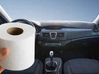 Arabanın içine tuvalet kağıdı koymak bakın ne işe yarıyormuş