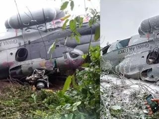Gana'da askeri helikopter düştü: İki bakan hayatını kaybetti
