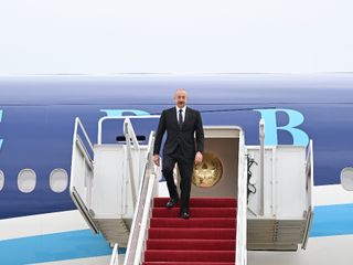 Azerbaycan Cumhurbaşkanı Aliyev, ABD’de: Yarın Trump ile görüşecek
