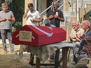 Kıbrıs Gazisi Ali Çetin Bartın'da son yolculuğuna uğurlandı