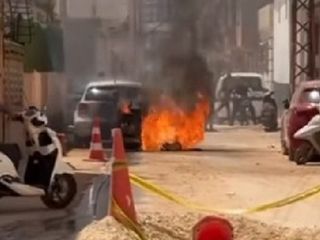 Kilis'te fiber internet çalışmasında patlama: 1 işçi yaralandı