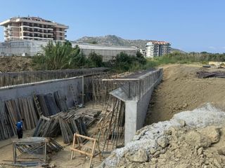 Antalya'da köprü inşaatında düşen işçiden acı haber