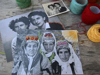 'Kimsesiz' fotoğraflara nakışlı dokunuşlar