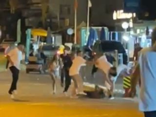 Edirne'de 6 kişinin yaralandığı kavga kamerada
