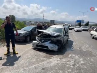 Samsun’da zincirleme kaza: 6 yaralı