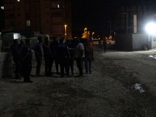 Malatya'da şantiye işçileri arasında taşlı sopalı kavga