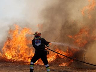 Batı Trakya alarmda! Gümülcine yakınında yangın