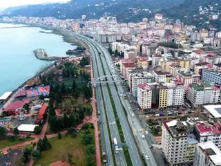 Rize'nin bazı ilçelerinde yağışların ardından heyelan yaşandı