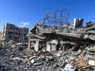 Gazze'deki Filistin hükümeti: 8 bin 400 yardım tırından sadece 1210'u giriş yapabildi