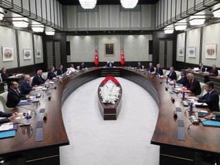 Cumhurbaşkanlığı Kabinesi, Cumhurbaşkanı Recep Tayyip Erdoğan başkanlığında toplandı