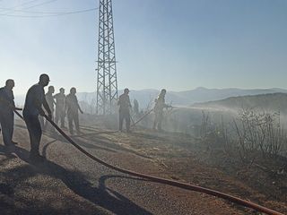 Kastamonu'da yangın paniği