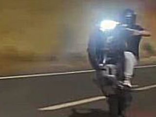 Kahramanmaraş'ta motosikletiyle trafiği tehlikeye atan sürücü cezadan kaçamadı