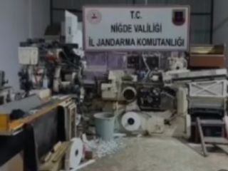 Niğde'de kaçak sigara operasyonu: 50 milyon TL’lik malzeme ele geçirildi